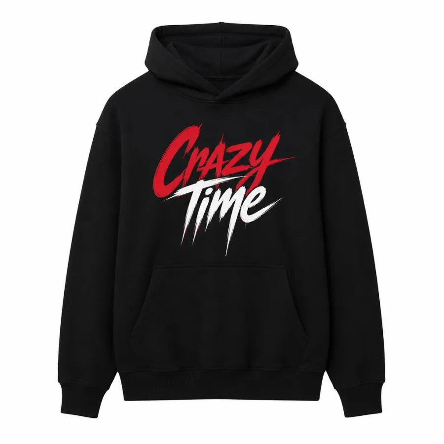 Crazy Time Felpa Nero
