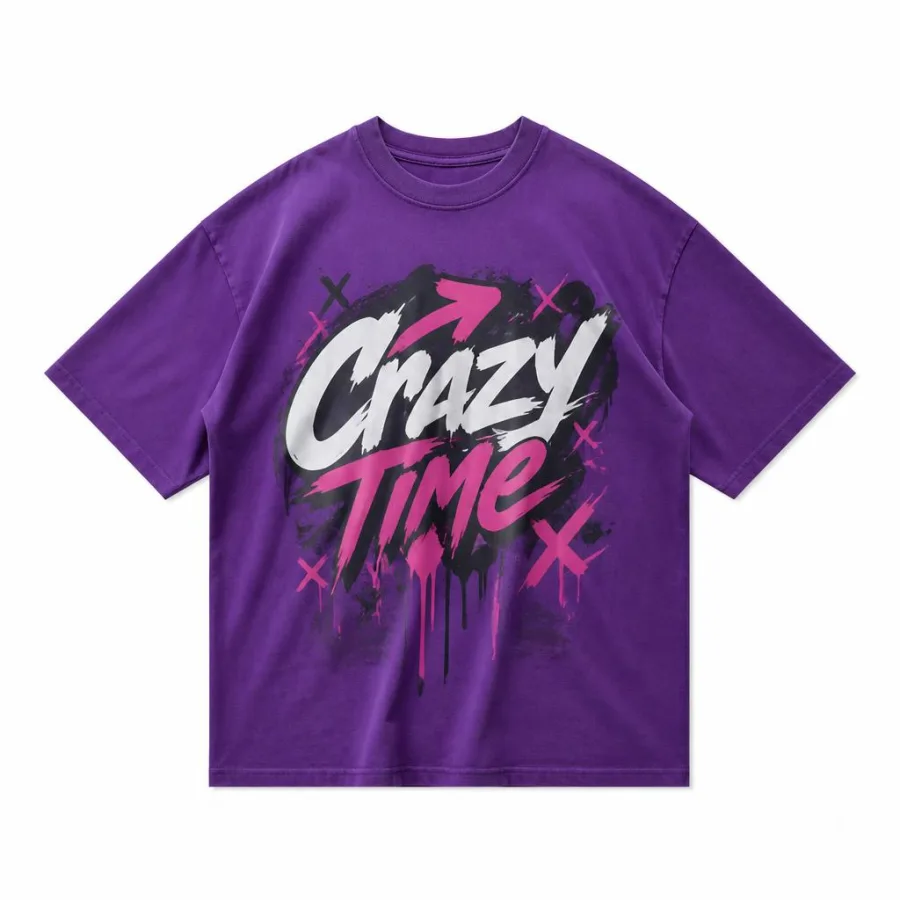 Crazy Time T-Shirt Viola